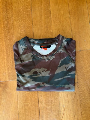 Pentagon Bodyshock T-shirt Hellenic Camo size Small like new