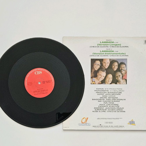 Kaoma Lambada 12" Maxi Single like new