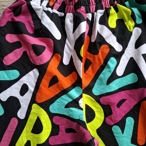 Karavan fabric pants multicolor like new, size S