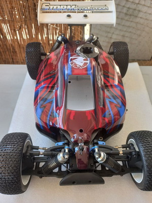 Baggy 1/8 GS Storm Evolution RTR σαν καινούργιο με 25άρι μοτέρ και αξεσουάρ