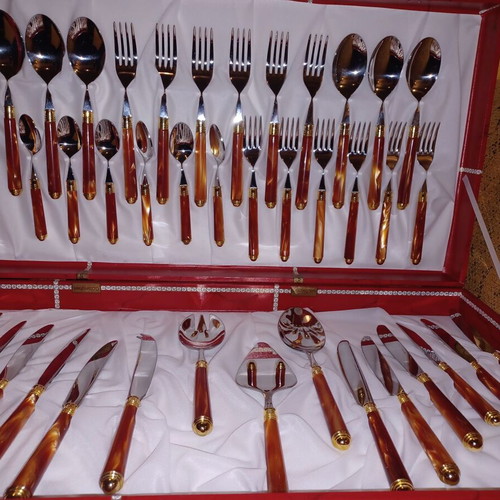 Cutlery set new in bag 18/10 stainless steel