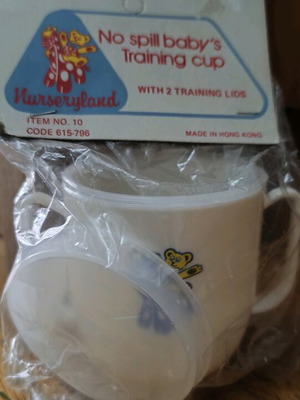 Baby training cup new in its packaging