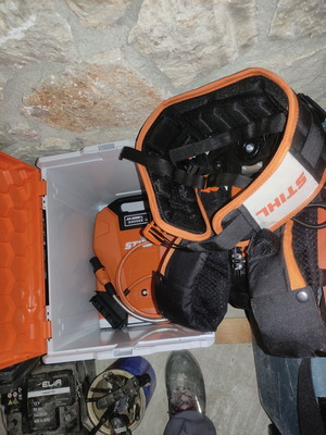Нова батерия за раница Stihl