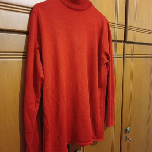 Women's sweater Leggenda like new, dark red, one size