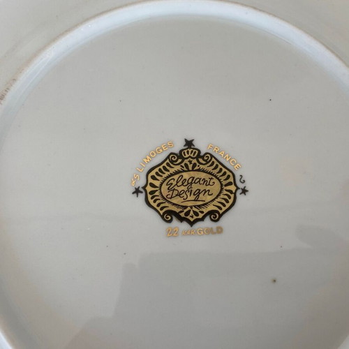 Decorative plate used, diameter 26cm