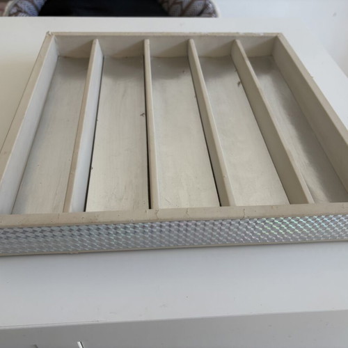 Jewelry Display Tray used, 5 slots for bracelets and chains
