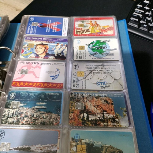 Phone cards collection used 509 pieces 1992-2005