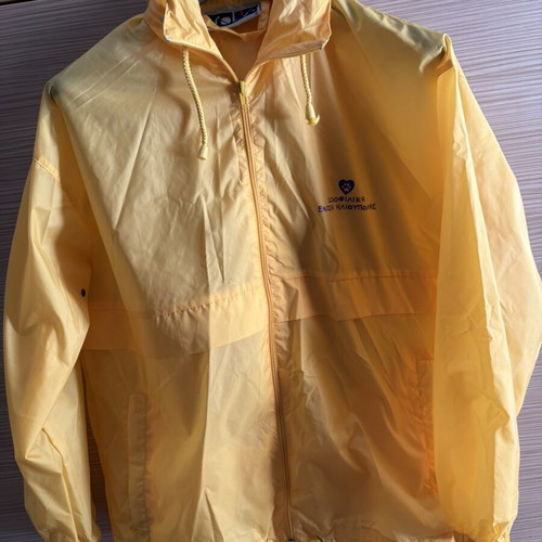 Waterproof jacket small like new, yellow, Zoofiliki Enosi Ilioupolis