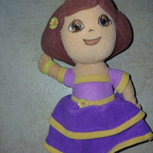 Dora the Explorer plush doll used in excellent condition