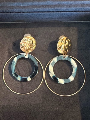 Earrings large dangling new