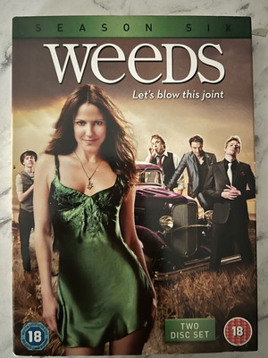 Weeds Season 6 Boxset DVD like new without Greek subtitles