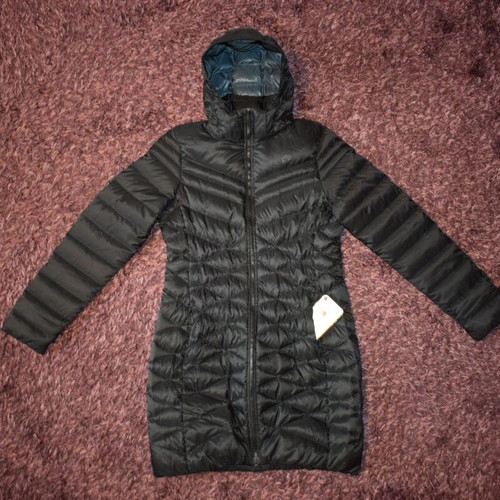 Nike Down 700 fill Puffer Long Parka used, size M, black