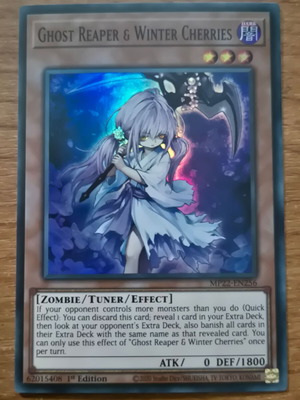Ghost Reaper & Winter Cherries MP22 Yu-Gi-Oh! card