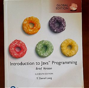 Introduction to Java programming brief version Pearson