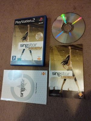 SingStar Legends PS2 used, complete, very good condition