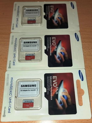 Samsung EVO Plus 1TB MicroSDXC κάρτα μνήμης νέα, Class 10 UHS-I U3 4K
