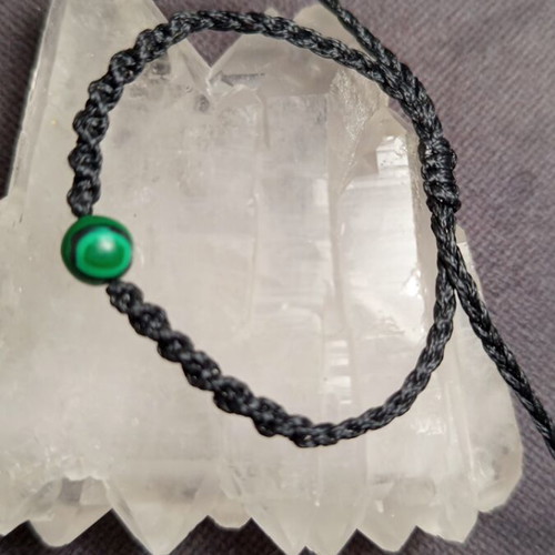 Energy Crystal Bracelets Handmade with Malachite
