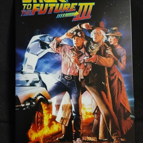 Metal decorative sign Back to the Future Part III like new