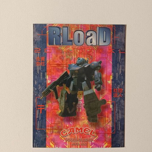 Flyer Club Event RLOAD CAMEL Brainstorm Trancemedia 10 Oct like new
