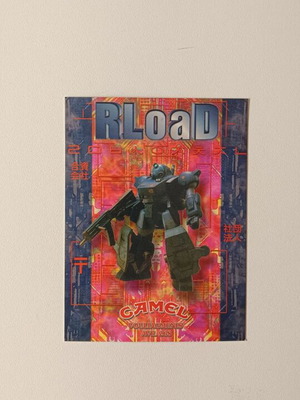 Flyer Club Event RLOAD CAMEL Brainstorm Trancemedia 10 Oct like new