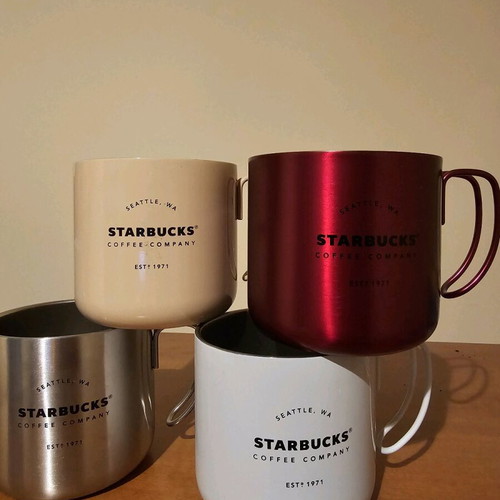 Starbucks tin mugs pack of 4, new -  85,00 - Vendora.cy