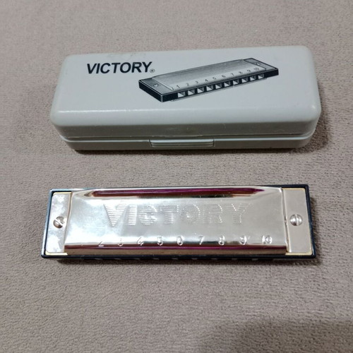 Victory Harmonica with Case like new