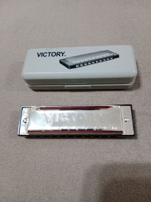 Victory Harmonica with Case like new