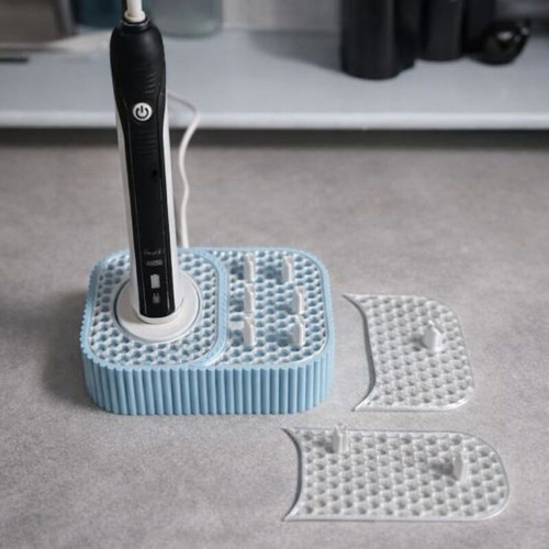 Oral-B electric toothbrush holder with extension, new