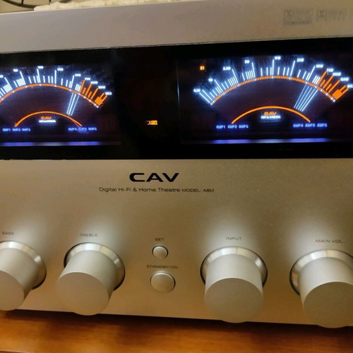 CAV A8M amplifier used, home theater 7.1