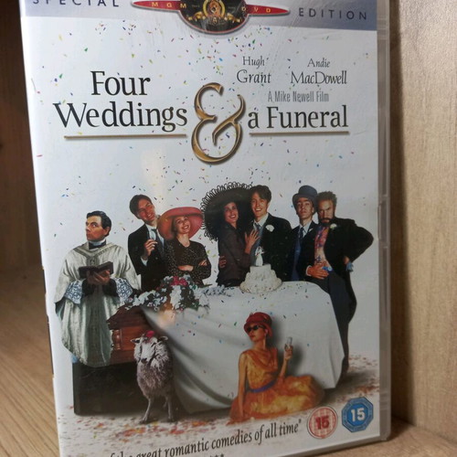 Four Weddings & One Funeral DVD like new with English subtitles