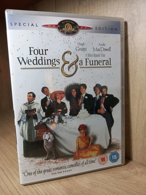 Four Weddings & One Funeral DVD like new with English subtitles