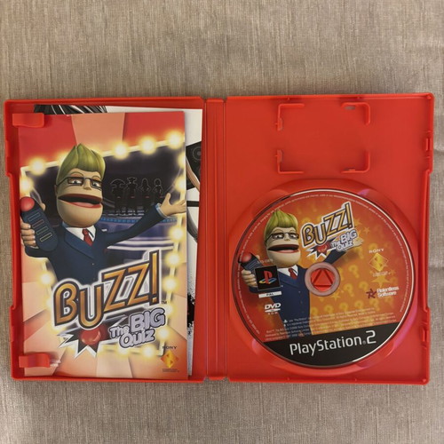 Buzz Big Quiz PlayStation 2 game used, English full version