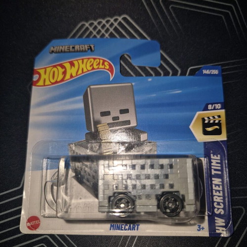 Hot Wheels Minecraft like new