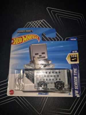 Hot Wheels Minecraft like new