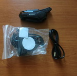 Bluetooth ακουστικό κράνους μοτοσυκλέτας X1 PLUS καινούργιο για 2 αναβάτες 1000M
