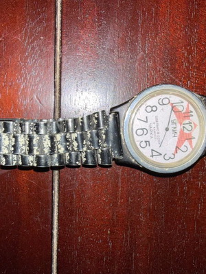 Chaika vintage wristwatch with 17 jewels, USSR