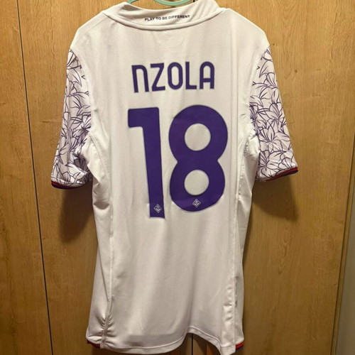 Fiorentina match issued jersey UEFA Conference League 2023-24 Nzola
