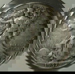  U.S.A ½ Dollar 1937 "Walking Liberty Half Dollar" .*1
