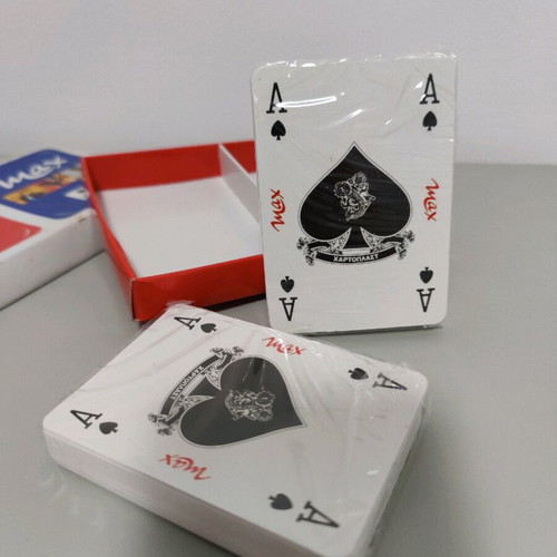 Max collectible box with playing cards new