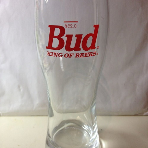 Bud beer glass like new
