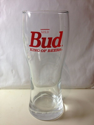 Bud beer glass like new