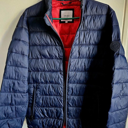 Jack & Jones spring jacket blue navi medium like new