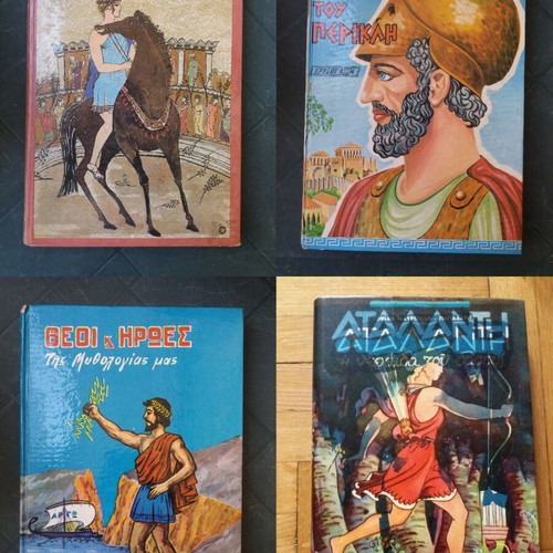 Mythology books used, pack