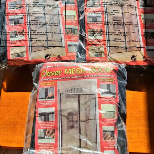 Clever Mesh Door pack of 3 new insect screen doors