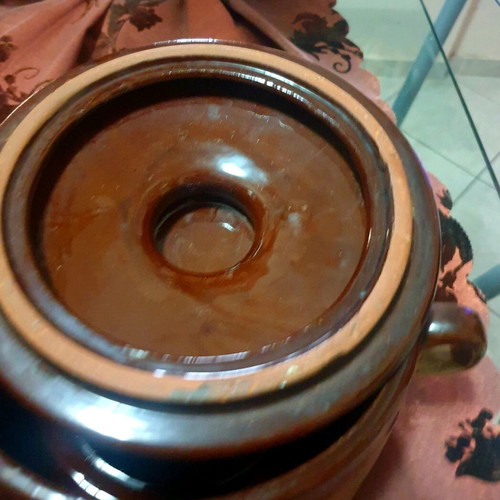 Vintage ceramic cookware set like new