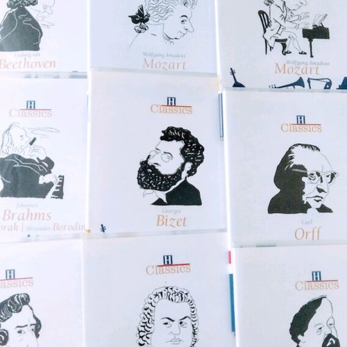 Classical music CDs, pack of 9 collectible