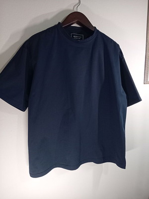 TOM TAILOR Ανδρική T-Shirt Μπλούζα Μπλε Medium Oversized Fit