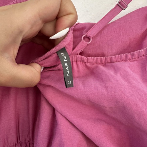 Naf Naf summer dress pink size M like new