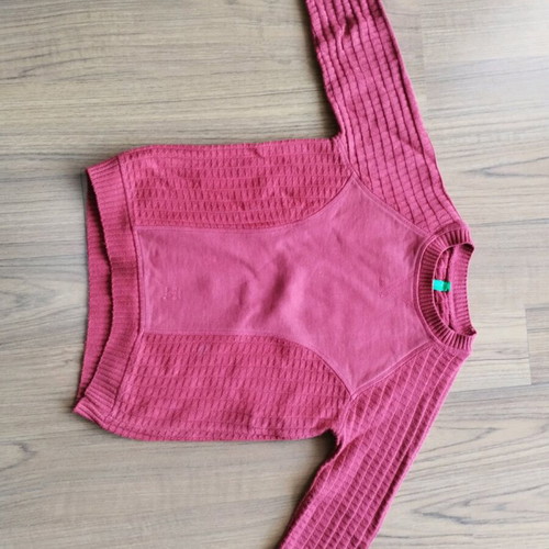 Benetton thin sweater like new, red, size 92 cm