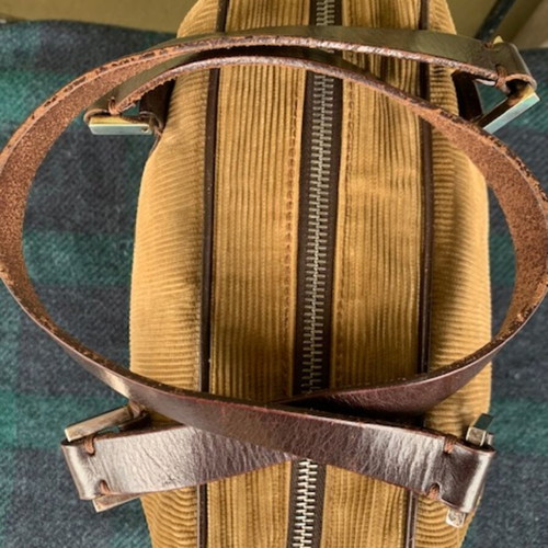 Fendi handle handbag used, brown